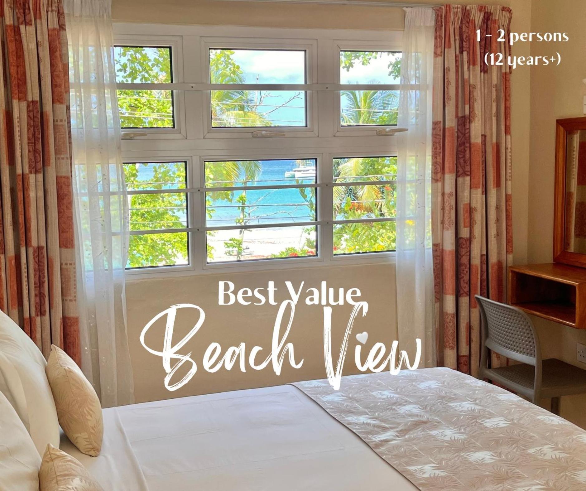 Panorama Guesthouse Apartments Beau Vallon Beach Exterior foto